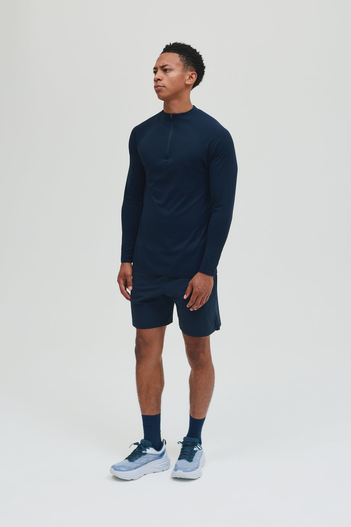 CORE SHORT + QUARTER ZIP