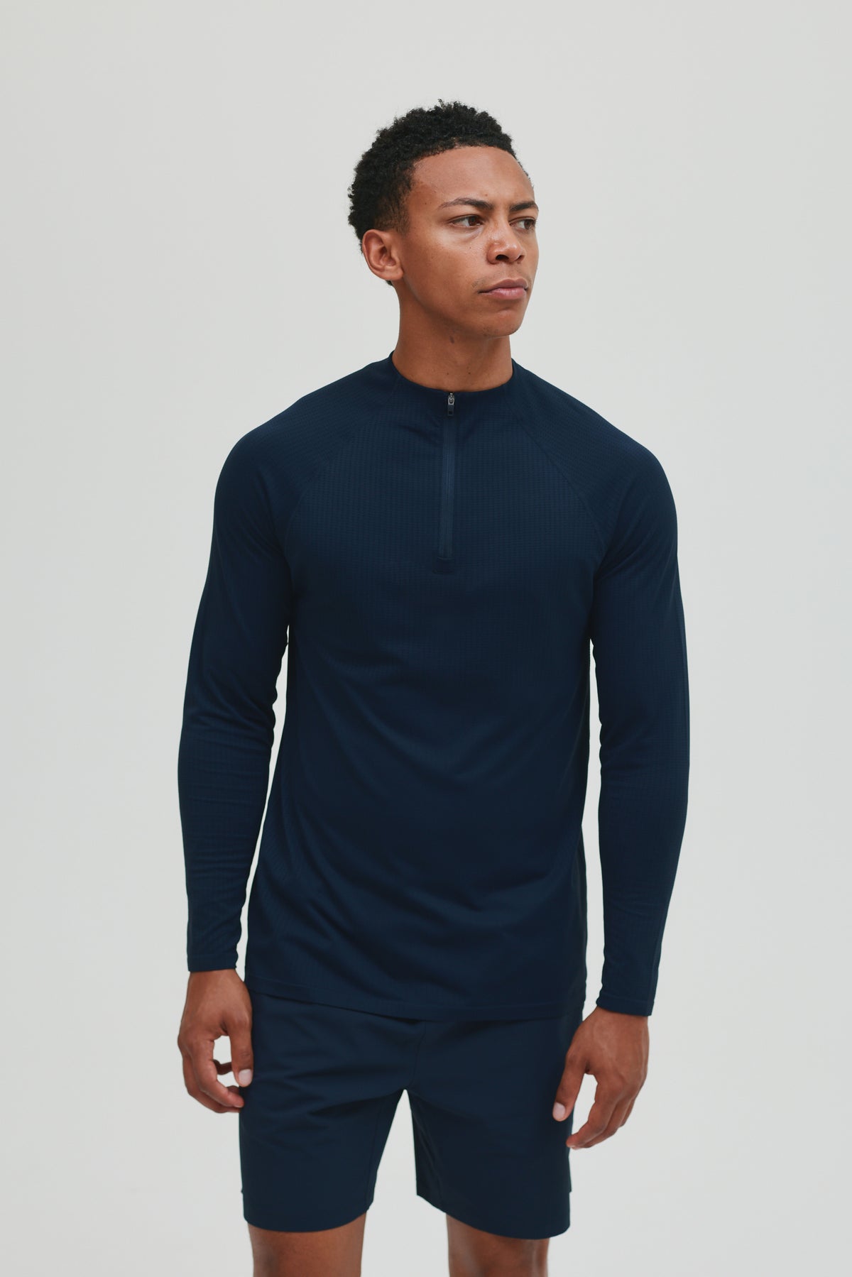 CORE SEAMLESS QUARTER ZIP