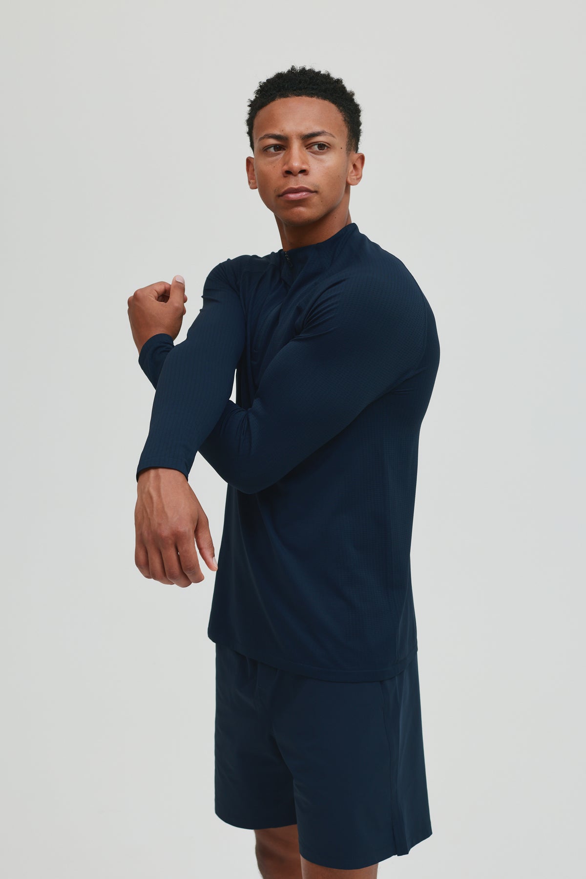CORE SEAMLESS QUARTER ZIP
