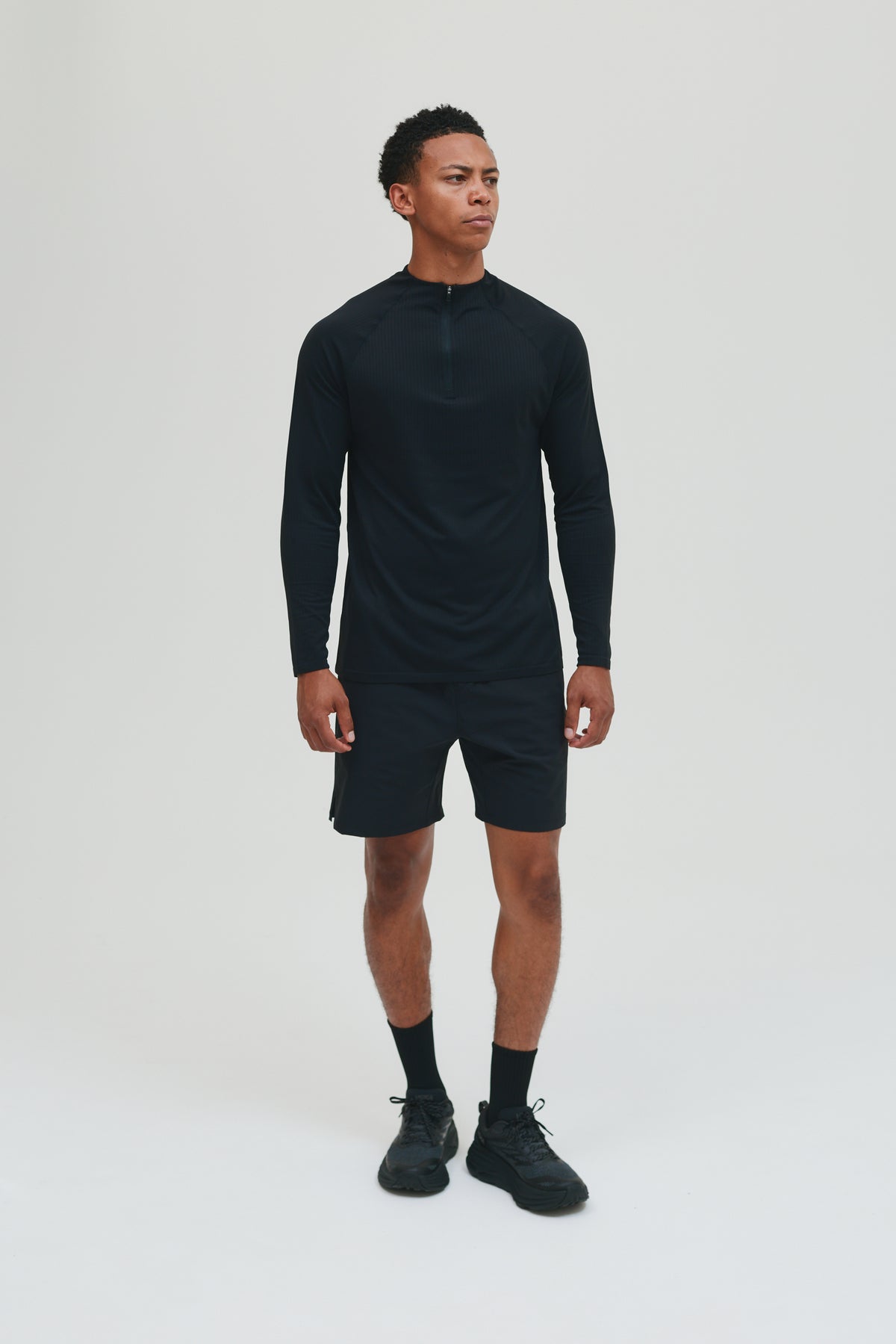 CORE SHORT + QUARTER ZIP