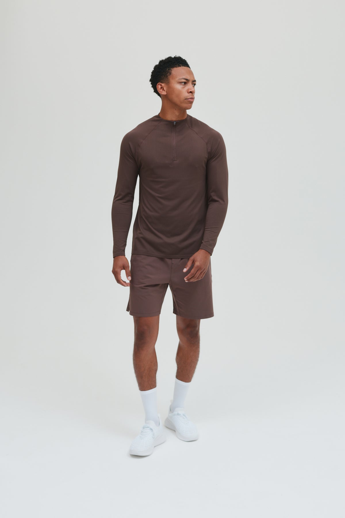 CORE SEAMLESS QUARTER ZIP
