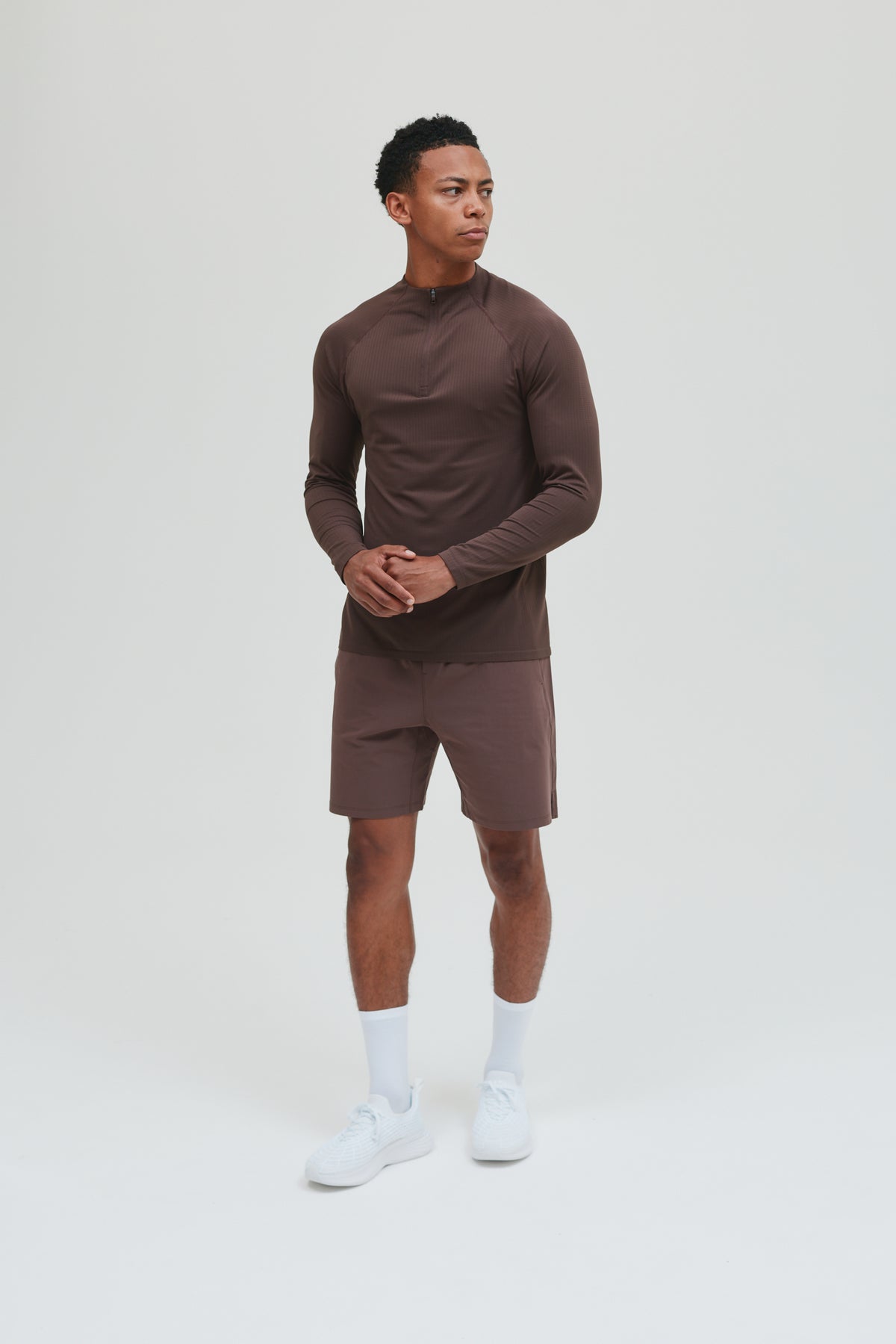 CORE SHORT + QUARTER ZIP
