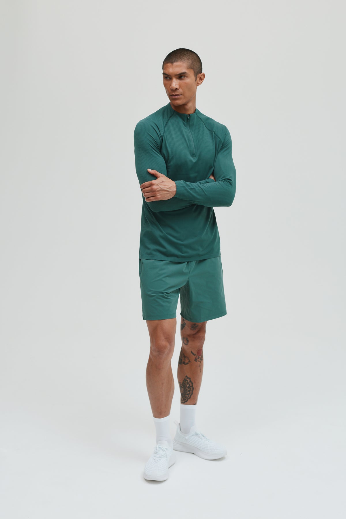CORE SEAMLESS QUARTER ZIP