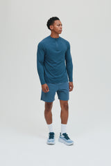 CORE SHORT + QUARTER ZIP