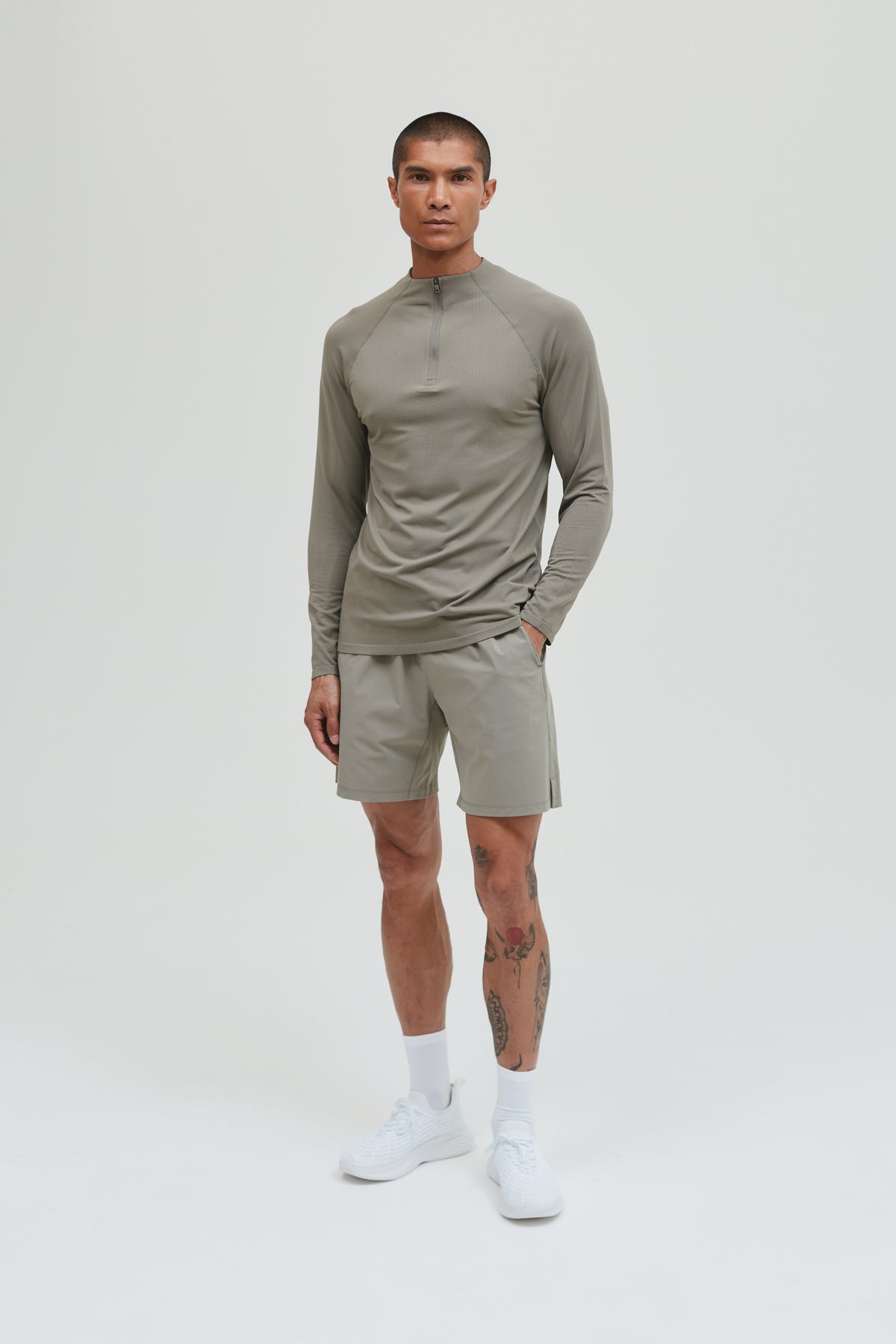 CORE SEAMLESS QUARTER ZIP