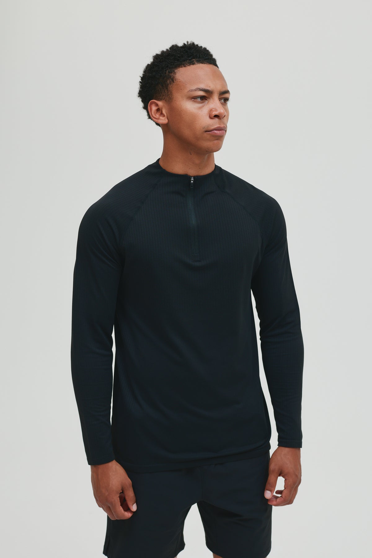 CORE SEAMLESS QUARTER ZIP