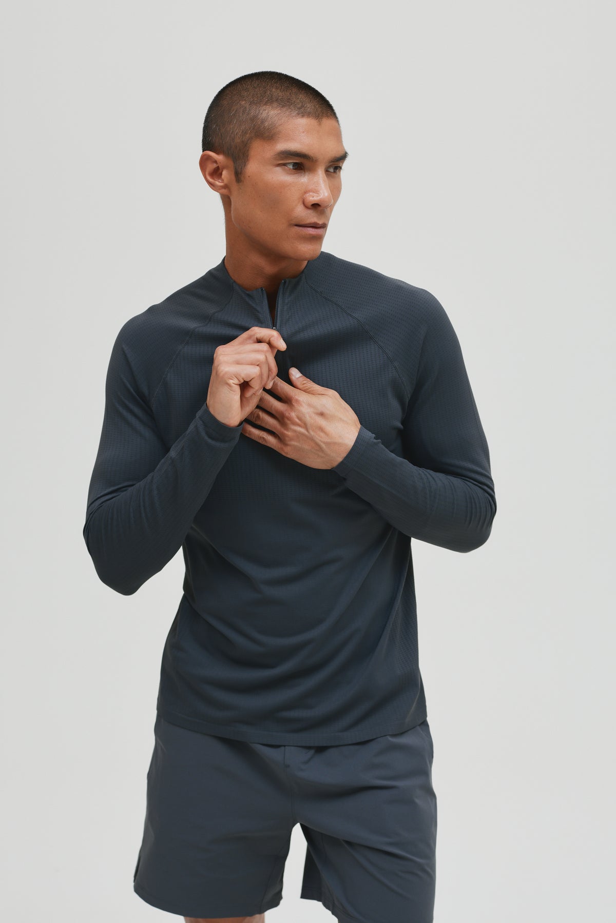 CORE SHORT + QUARTER ZIP