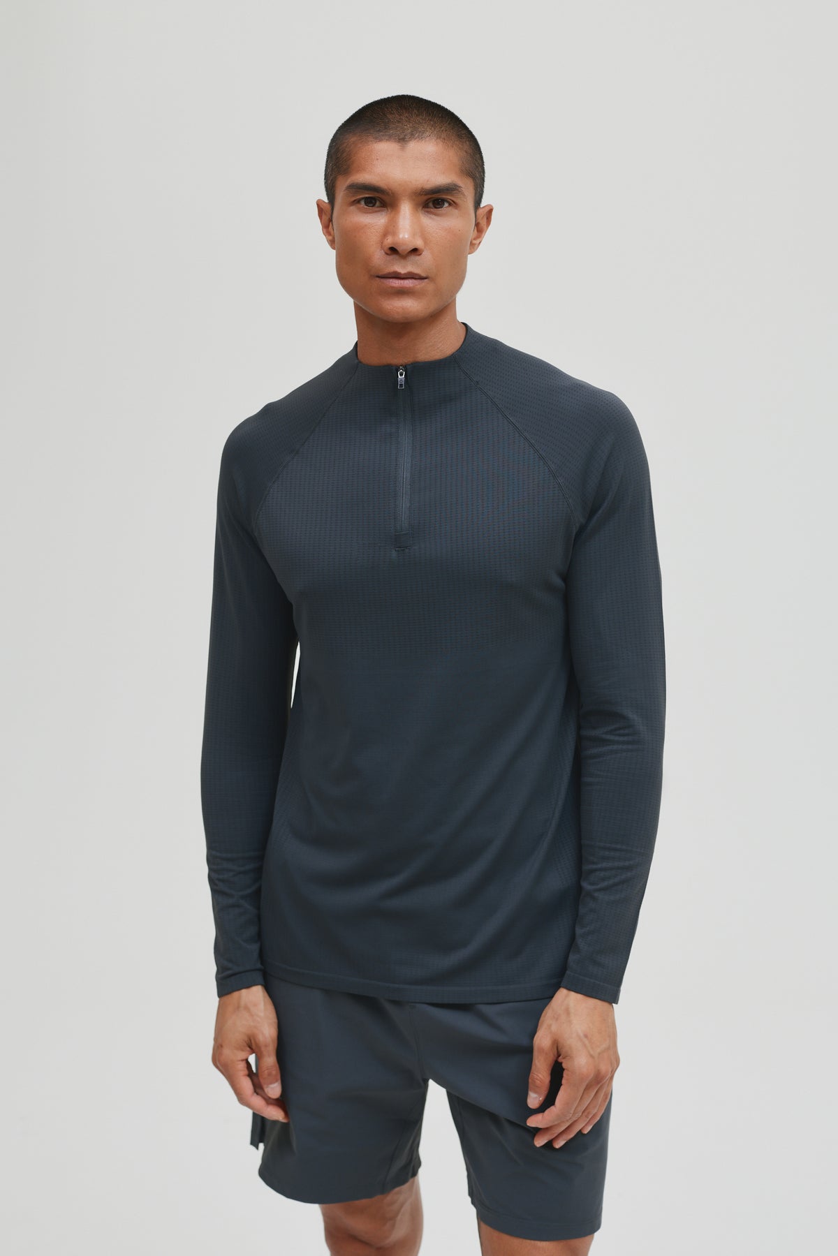 CORE SEAMLESS QUARTER ZIP